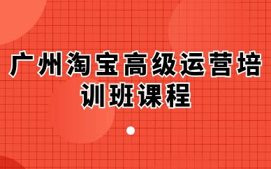 廣州淘寶高級(jí)運(yùn)營(yíng)培訓(xùn)